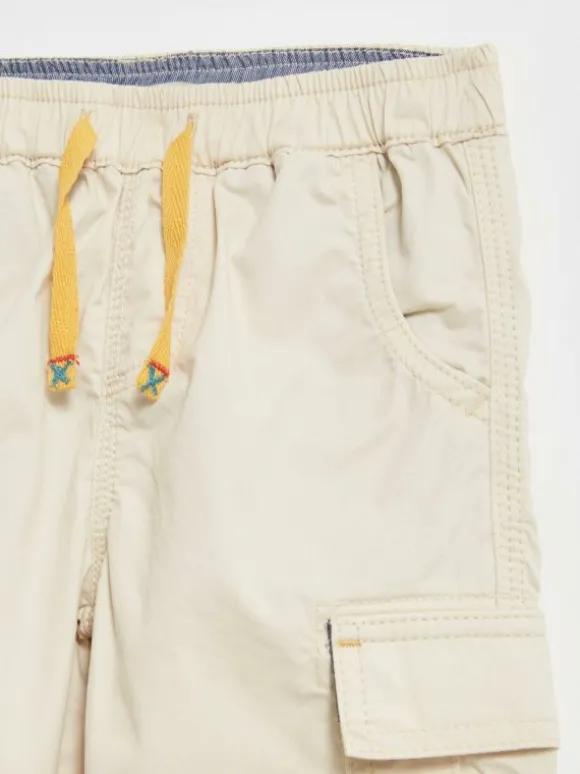 Caleb Cargo Trouser in LIGHT NATURAL