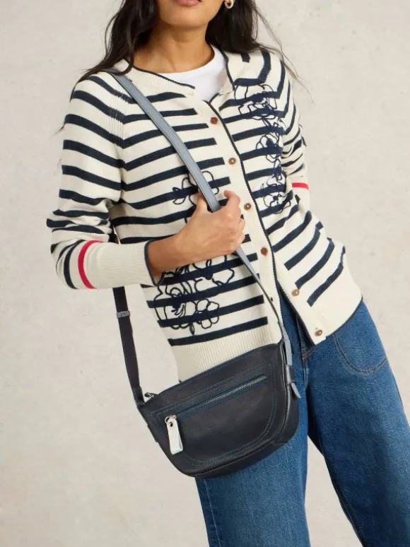 Caro Crossbody Bag in NAVY MULTI