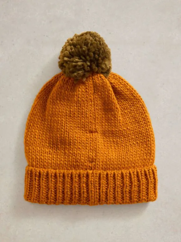 Character Hat in DARK ORANGE