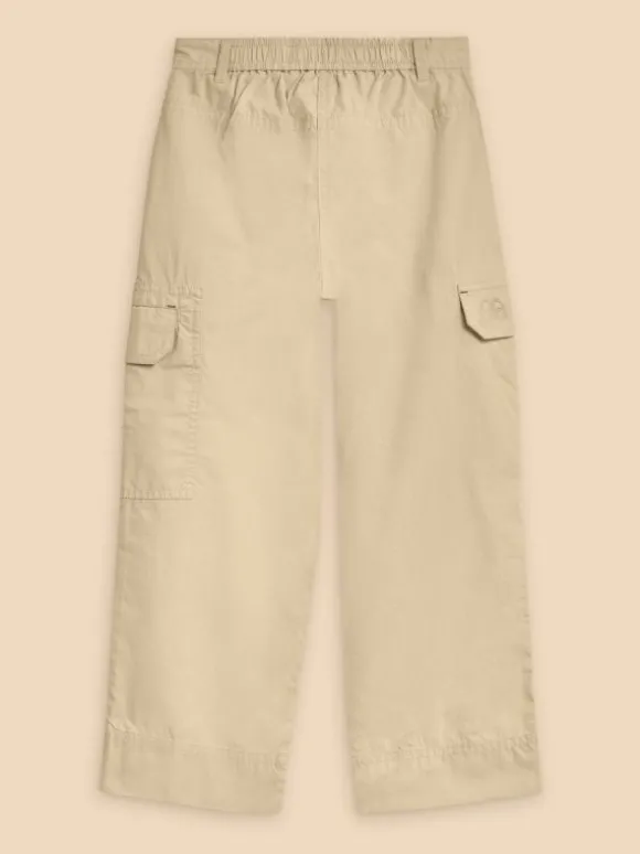 Colette Cargo Trouser in LIGHT NATURAL