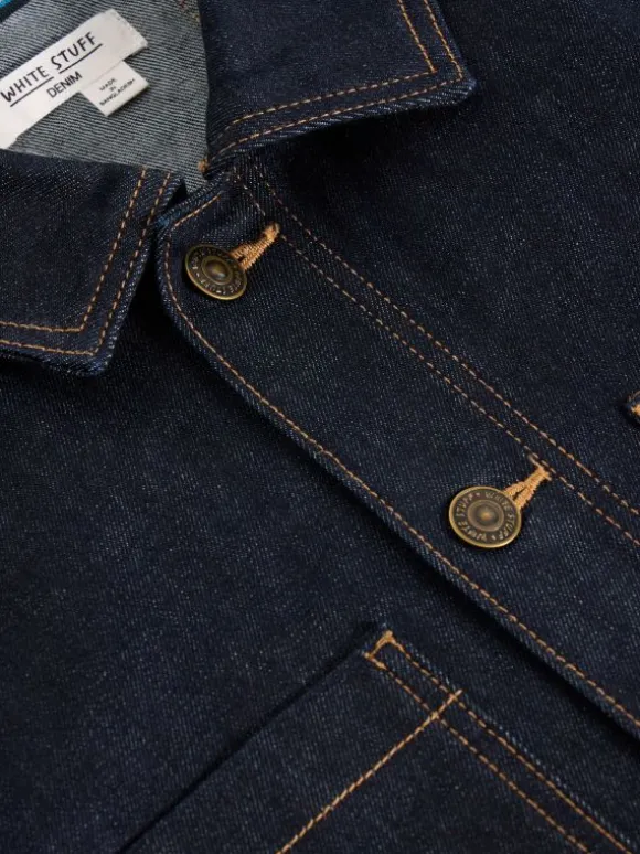 Denim Chore Jacket in DK DENIM