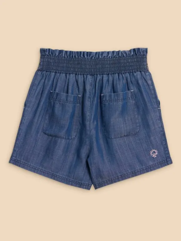 Denim Short in MID DENIM