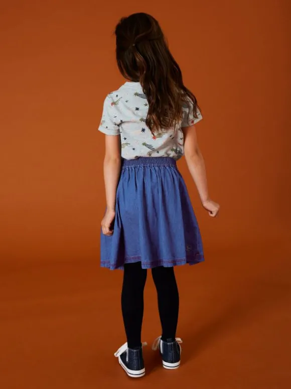 girls_nora_denim_skirt_in_5.webp Girls Nora Denim Skirt in MID DENIM
