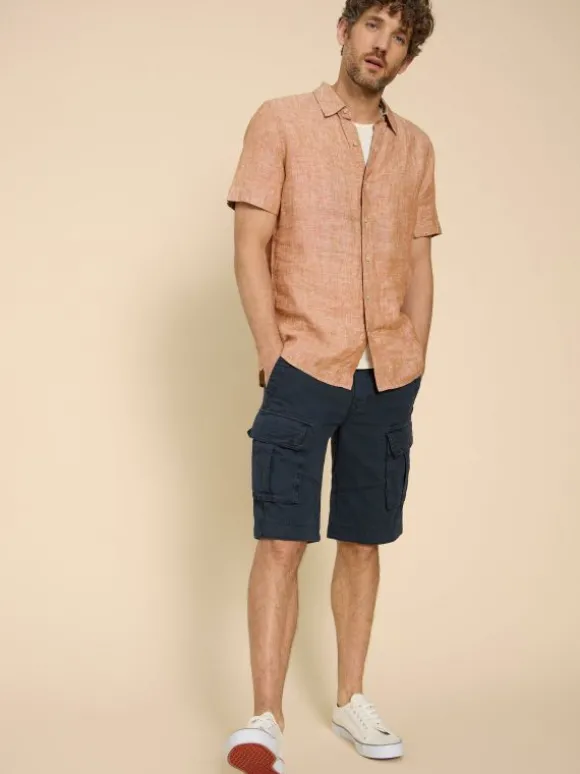 Halsall Organic Cargo Short in DARK NAVY