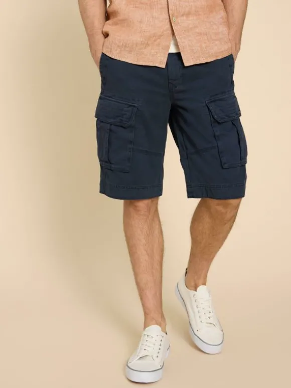 Halsall Organic Cargo Short in DARK NAVY