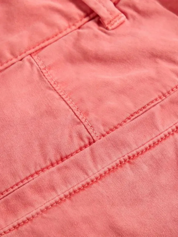 Hayley Organic Chino Short in MID PINK