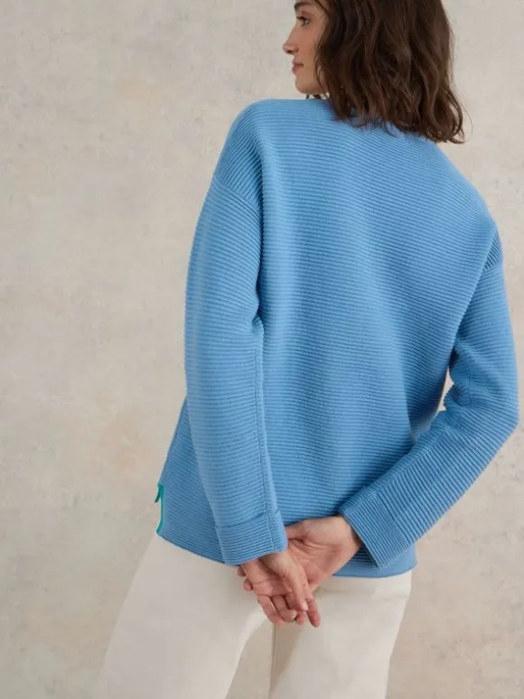 jana_crew_neck_jumper_in__2.webp JANA CREW NECK JUMPER in MID BLUE