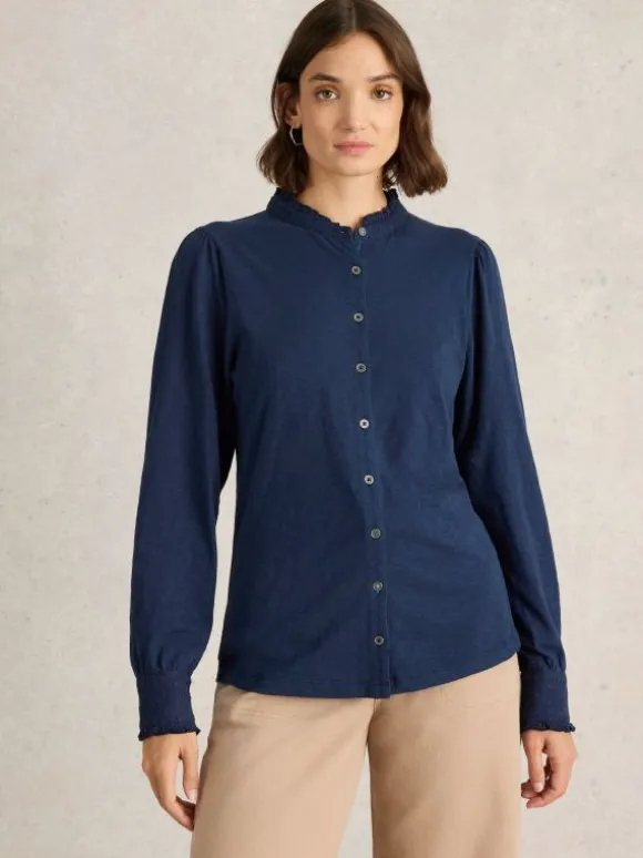 JESSICA SHIRT in DARK NAVY