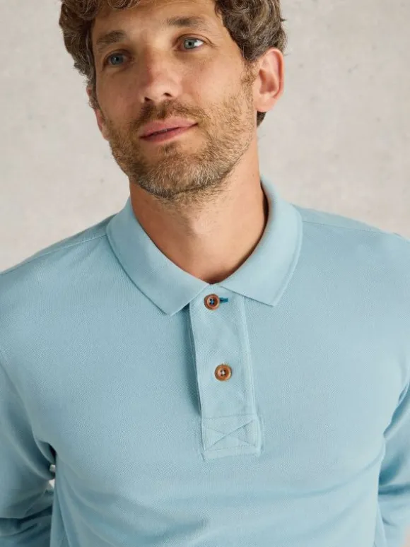 LS Utility Polo in LIGHT BLUE