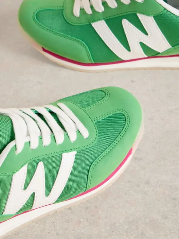 Lucy Trainer in BRIGHT GREEN