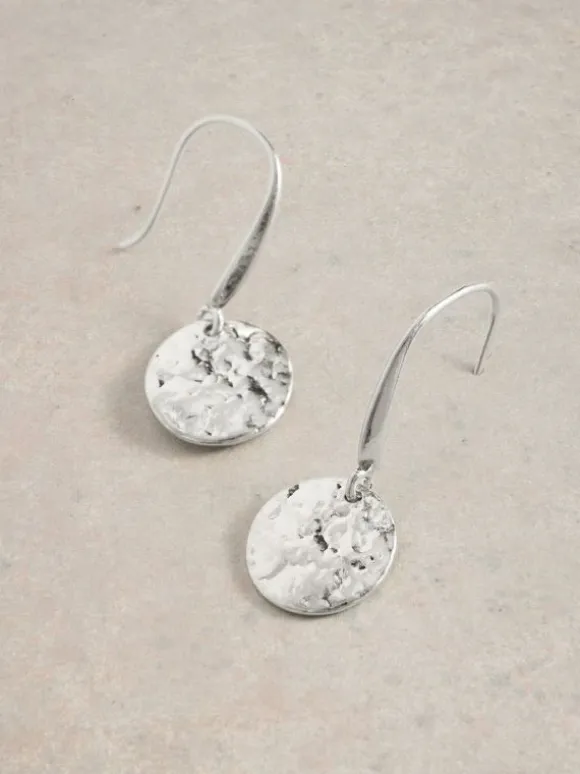 Luna Earring and Necklace Set in SILVER TONE METALLIC