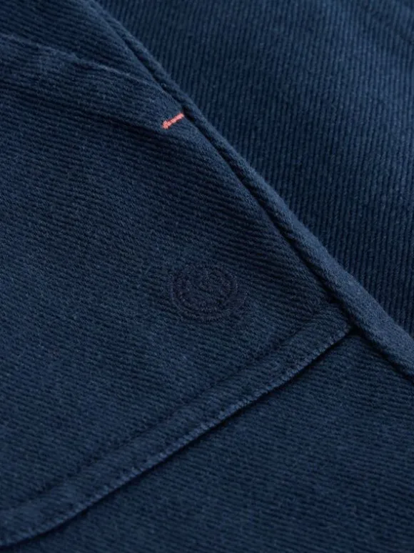 Mabel Twill Trouser in DARK NAVY