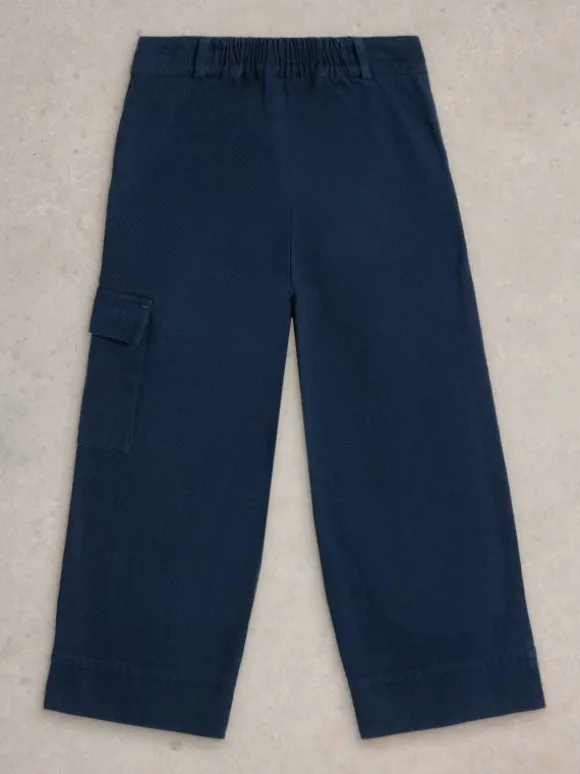 Mabel Twill Trouser in DARK NAVY