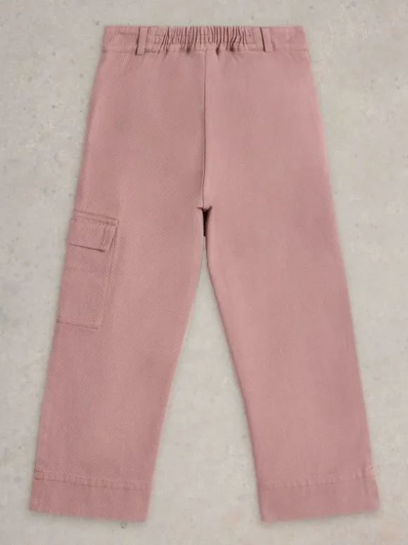 Mabel Twill Trouser in LIGHT PINK