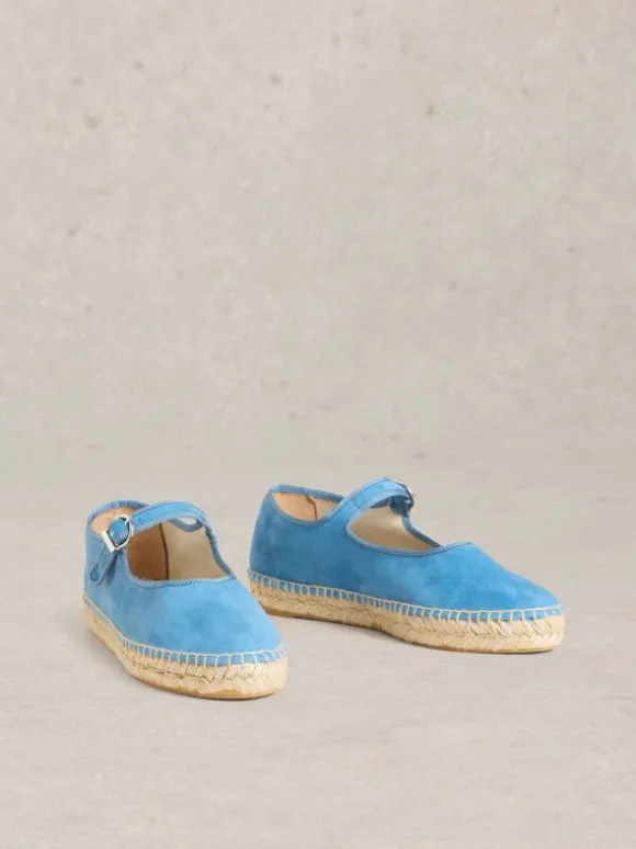 Mary Jane Espadrilles in MID BLUE