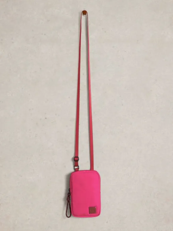 Meadow Phone Bag in BRIGHT PINK