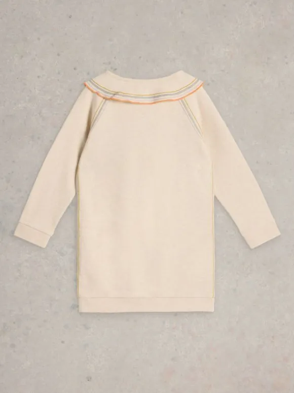 Mirabelle Sweatshirt Dress in LIGHT NATURAL