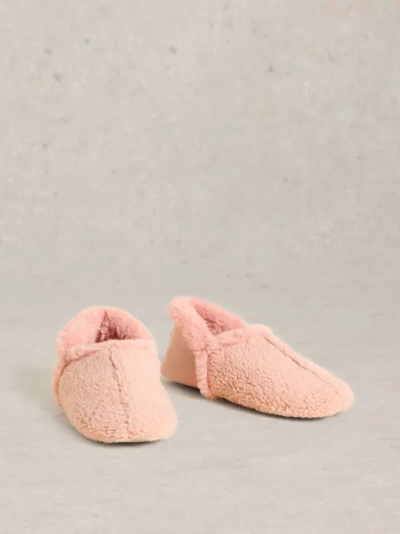 Reya Closed Back Slippers in LIGHT PINK