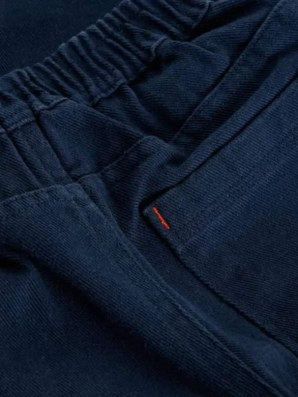 Rory Twill Trouser in DARK NAVY