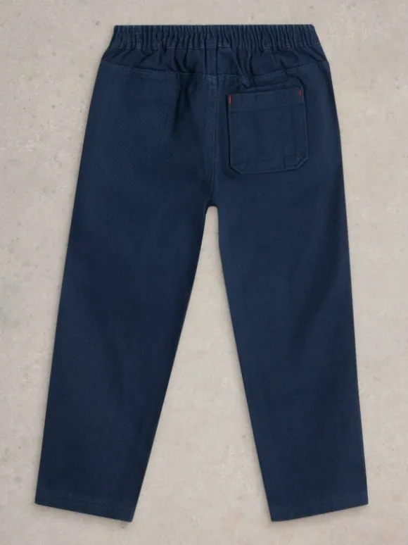 Rory Twill Trouser in DARK NAVY