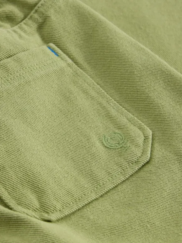 Rory Twill Trouser in KHAKI GREEN