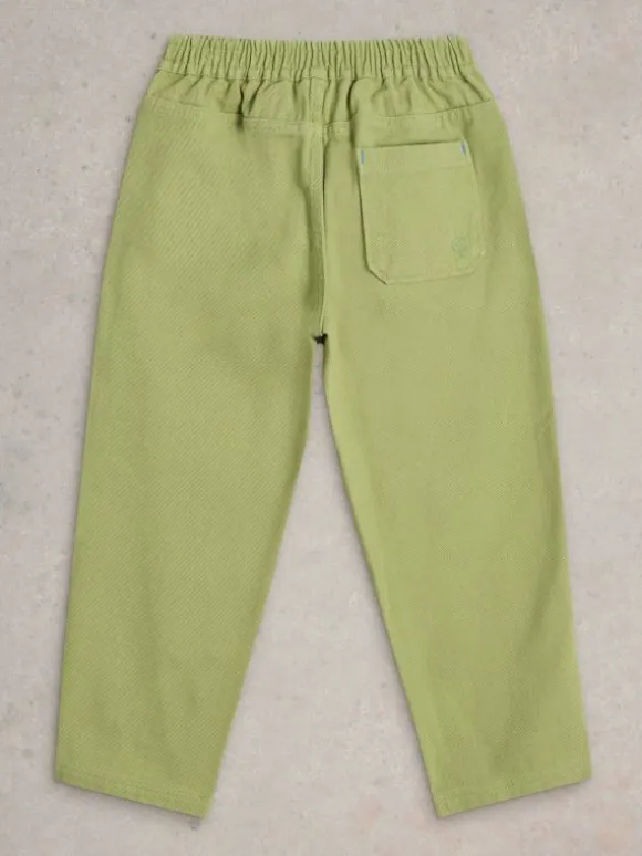 Rory Twill Trouser in KHAKI GREEN