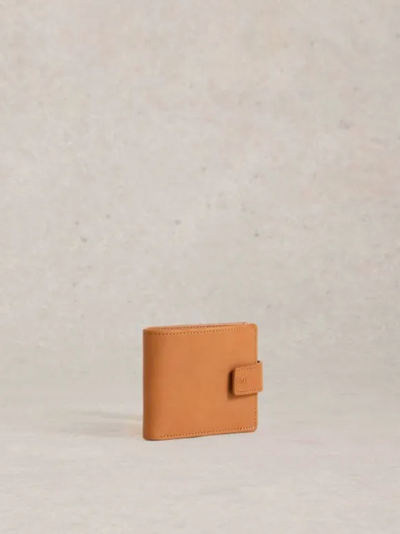 Rufus Leather Wallet in TAN MULTI