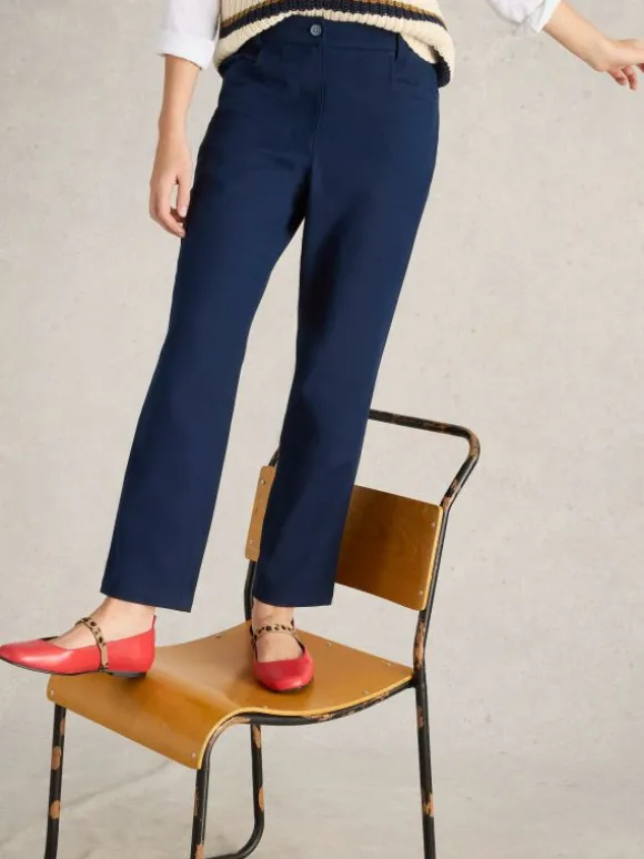 Savannah Stretch Trousers in DARK NAVY