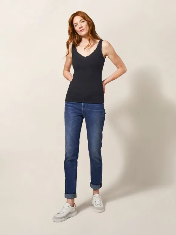 SEA BREEZE VEST in DK GREY