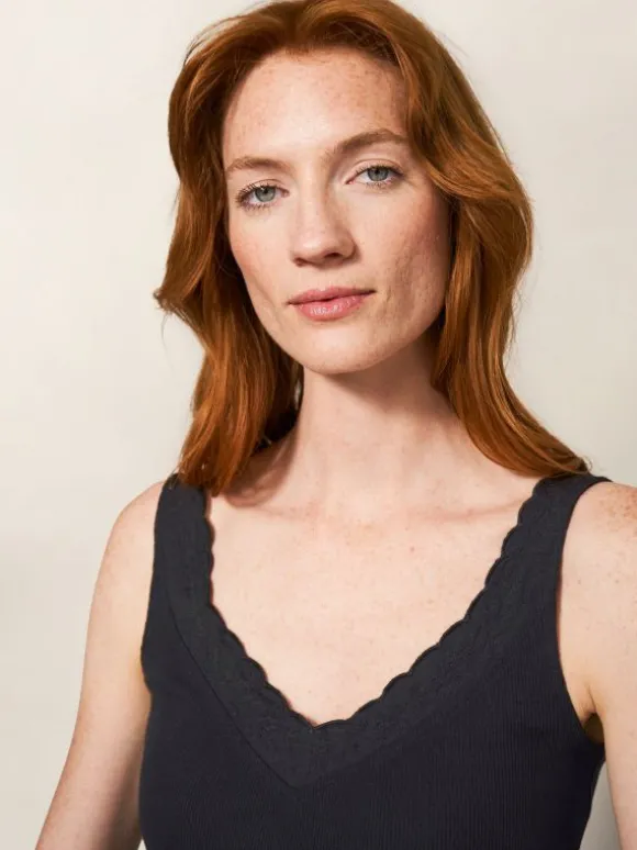 SEA BREEZE VEST in DK GREY