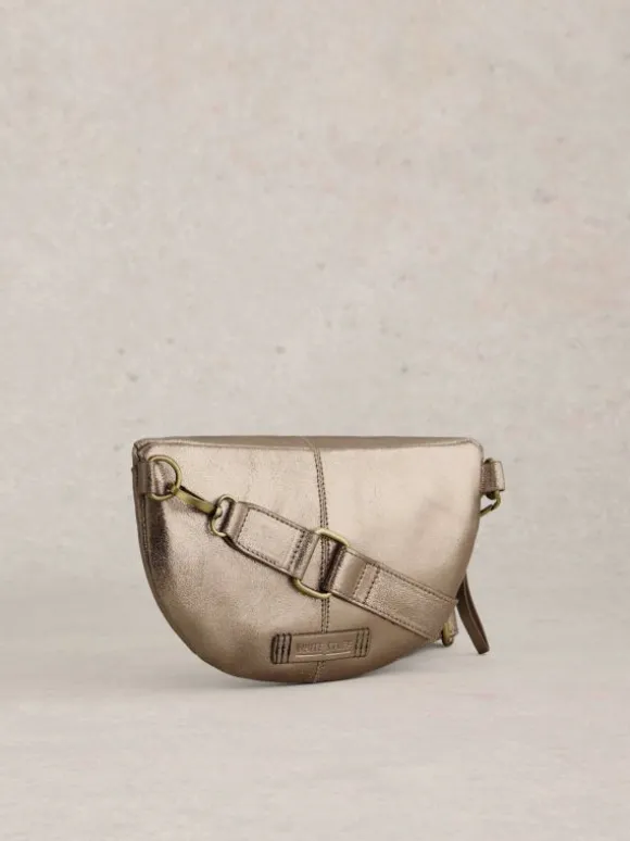 sebby_leather_sling_mini__2.webp Sebby Leather Sling Mini Bag in GOLD TONE METALLIC
