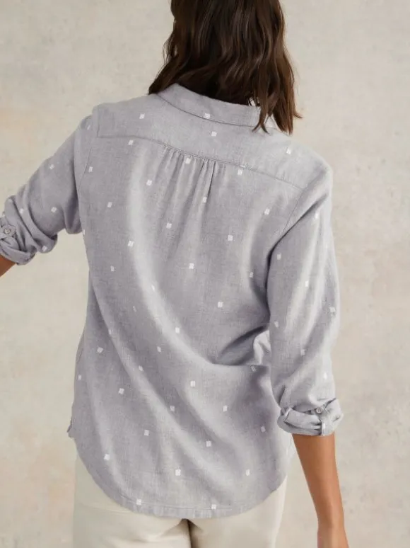 sophie_organic_cotton_shi_2-2.webp Sophie Organic Cotton Shirt in GREY MULTI