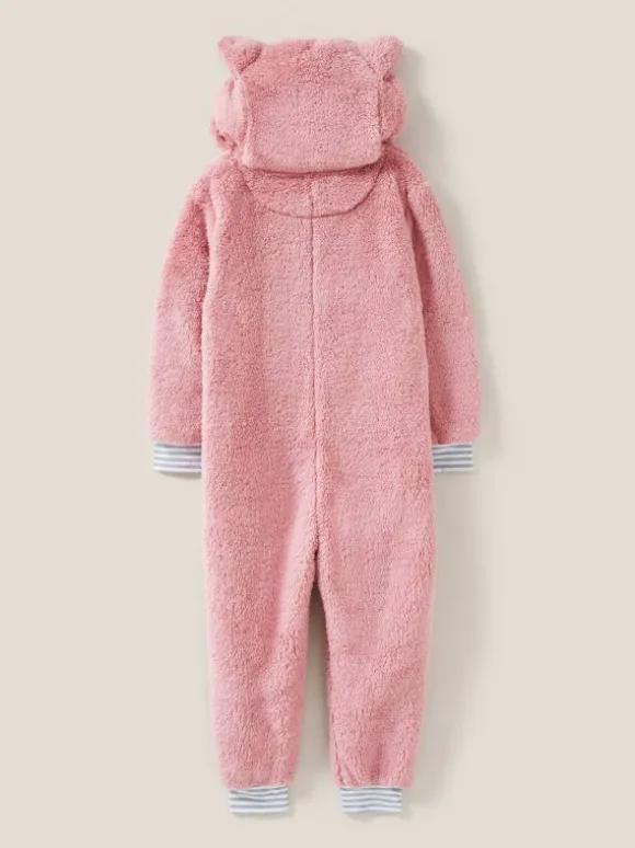 Squirrel Onesie in LIGHT PINK