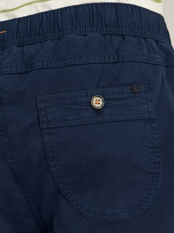 Sutton Drawstring Trouser in DARK NAVY