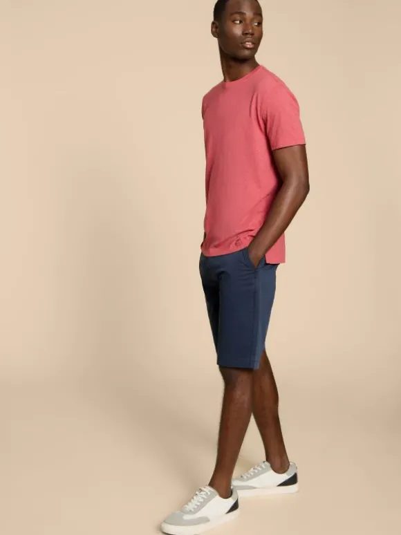 Sutton Organic Chino Short in DARK NAVY