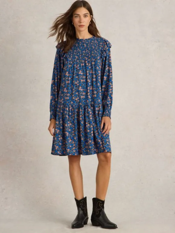 Sylvie Dress in BLUE MULTI