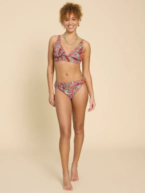 Tabitha Bikini Bottom in RED PRINT