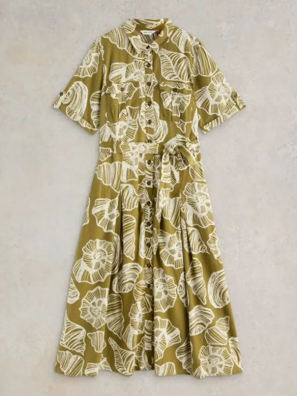 tiff_linen_blend_shirt_dr_3.webp Tiff Linen Blend Shirt Dress in GREEN PRINT