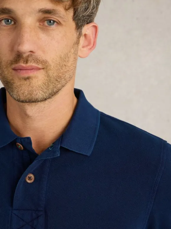 Utility Polo in DEEP BLUE