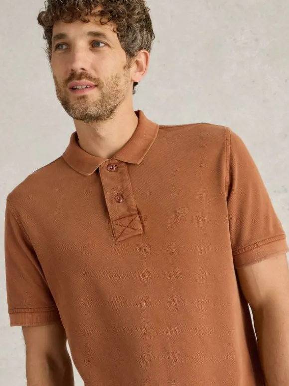 Utility Polo in MID TAN