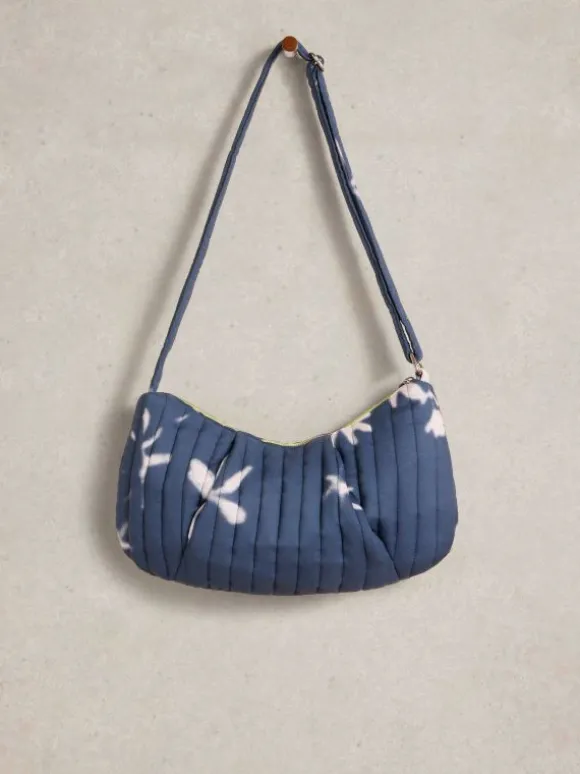 Zoe Printed Slingbag in NAVY PRINT